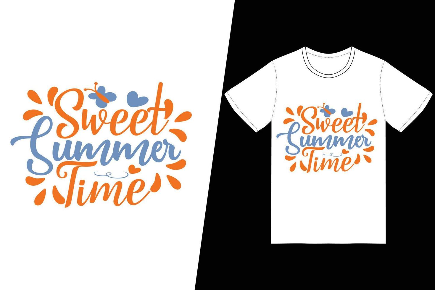 Summer T-Shirt Design vector