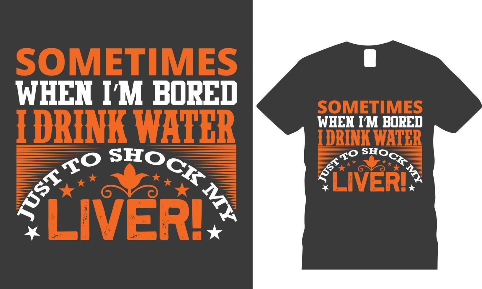 Beer T-Shirt Design vector