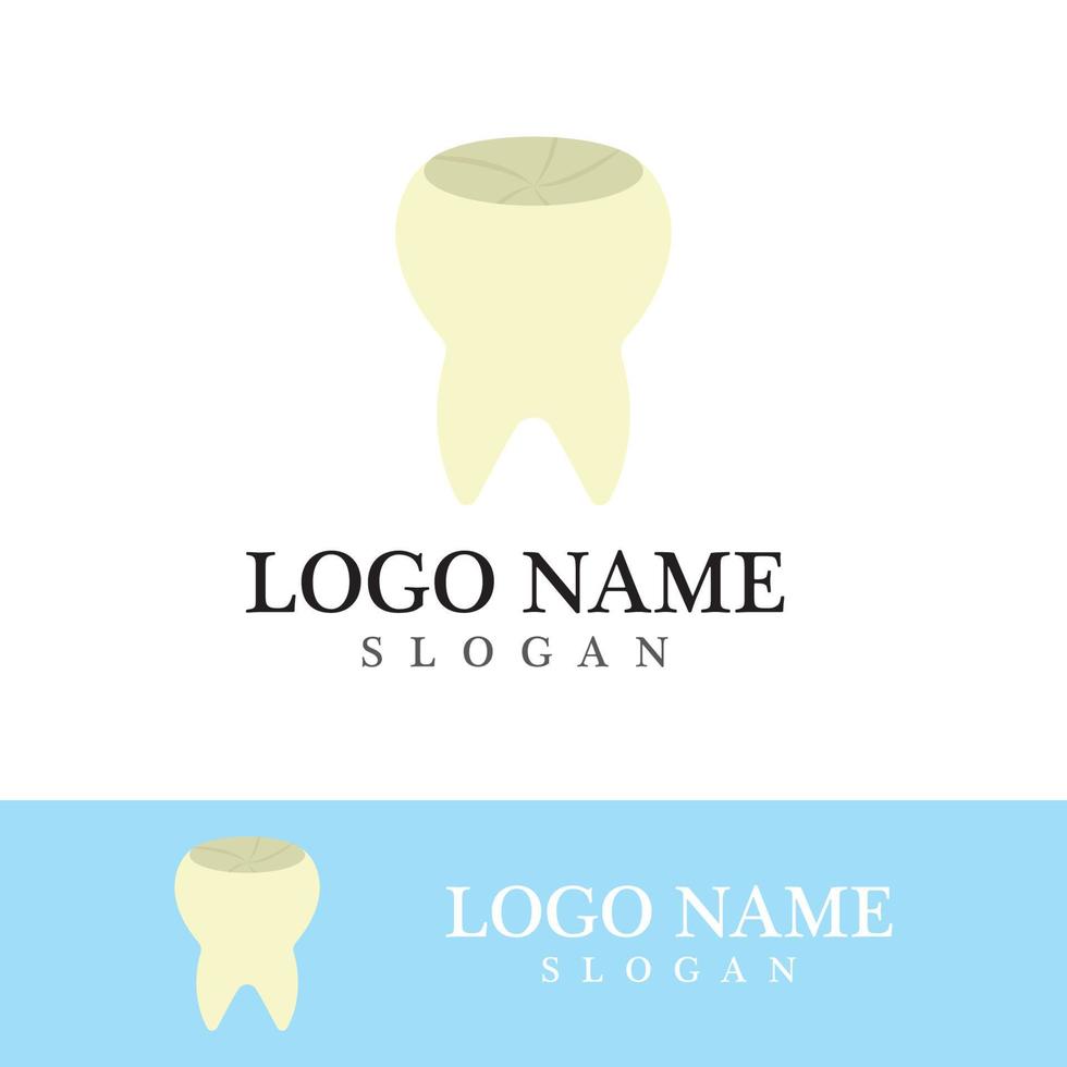 Dental logo template vector illustration