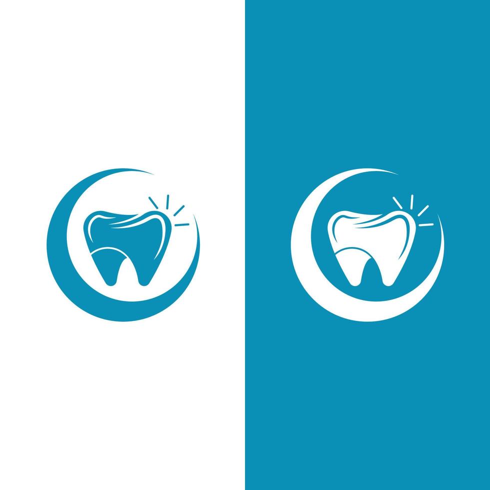 Dental logo template vector illustration