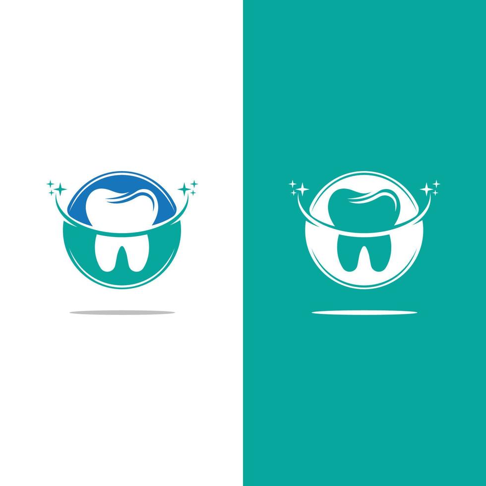 Dental logo template vector illustration