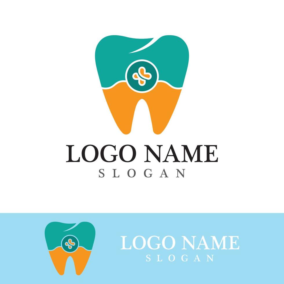 Dental logo template vector illustration