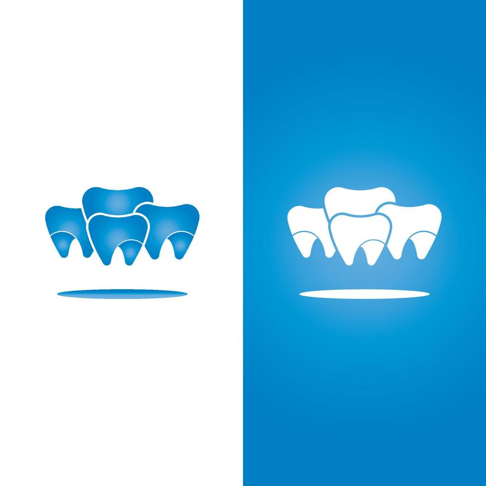 Dental logo template vector illustration