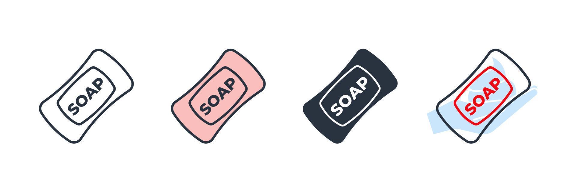 soap icon logo vector illustration. soap symbol template for graphic and web design collection