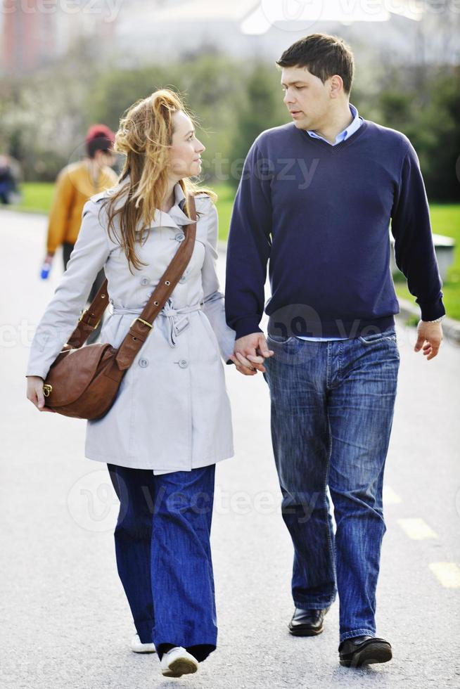happy couple outdoor photo