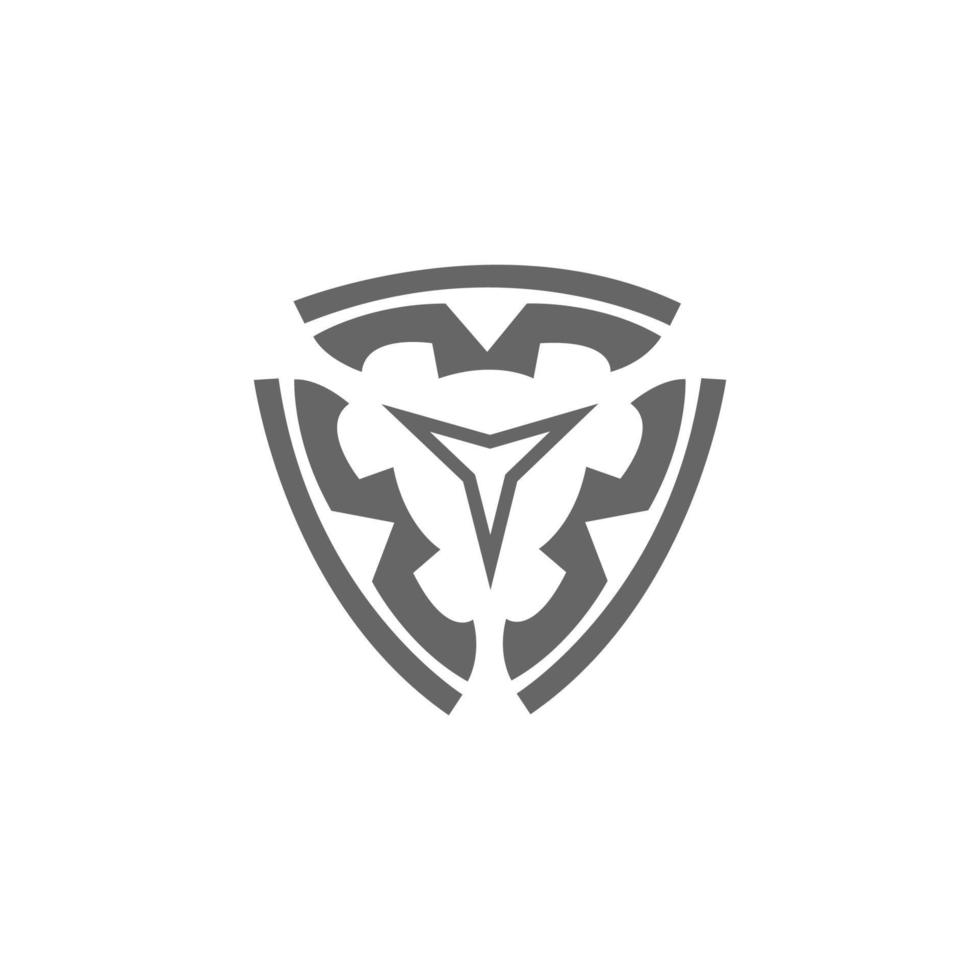 Trinity Logo Design Template, Security Logo Design, vector