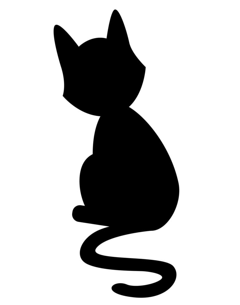 black cat clip art