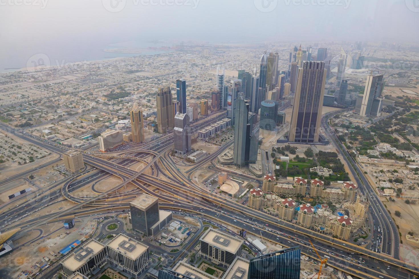 Dubai skyline view photo