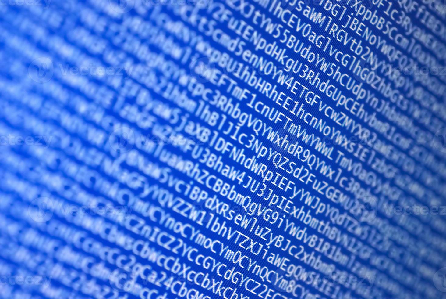 Code screen background photo