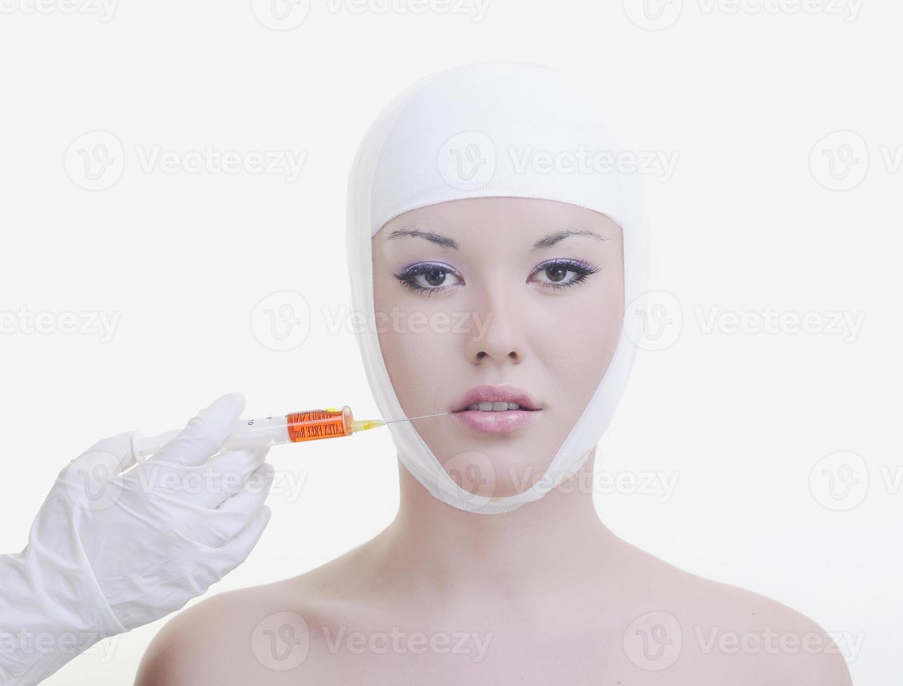 cirugía facial con botox foto