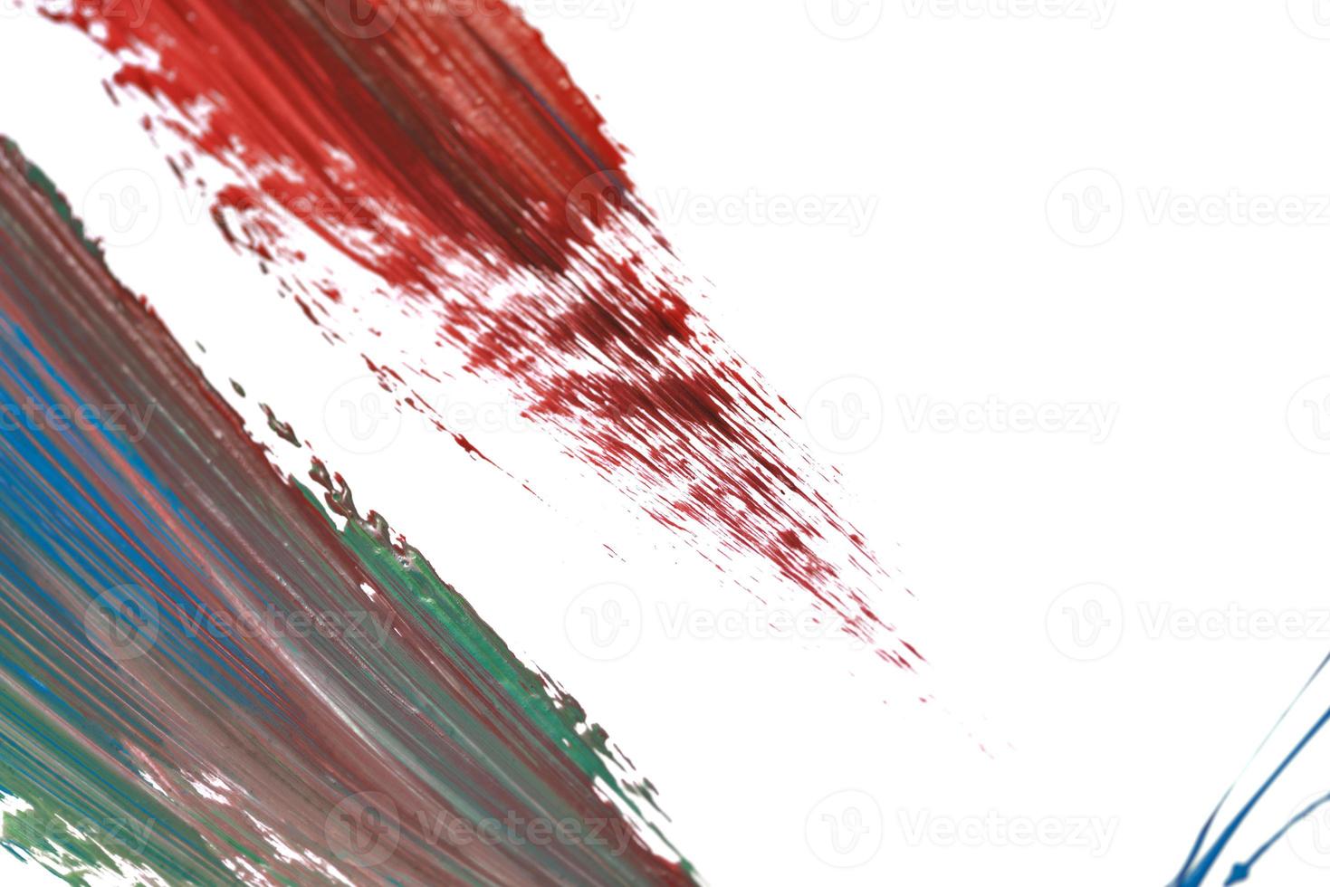 Paint on white surface photo