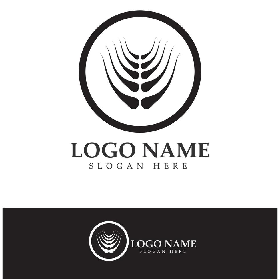 Hair treatment logo hair transplantation logo,removal logo vector image design illustration