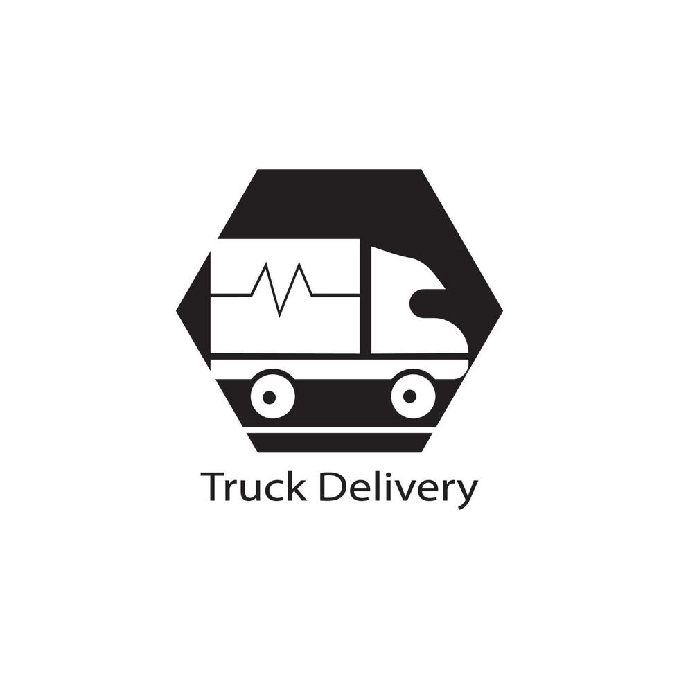 Truck icon ilustration vector template