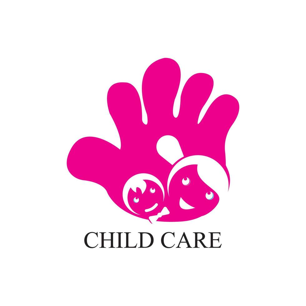 KIDS LOGO CONCEPT VECTOR TEMPLATE