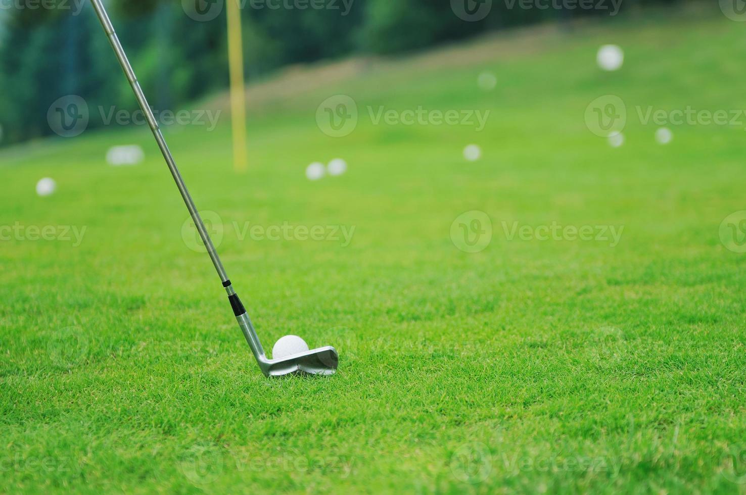 juego de pelota de golf foto