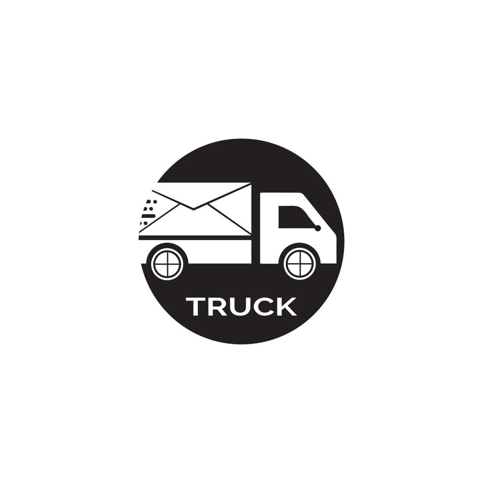 Truck icon ilustration vector template