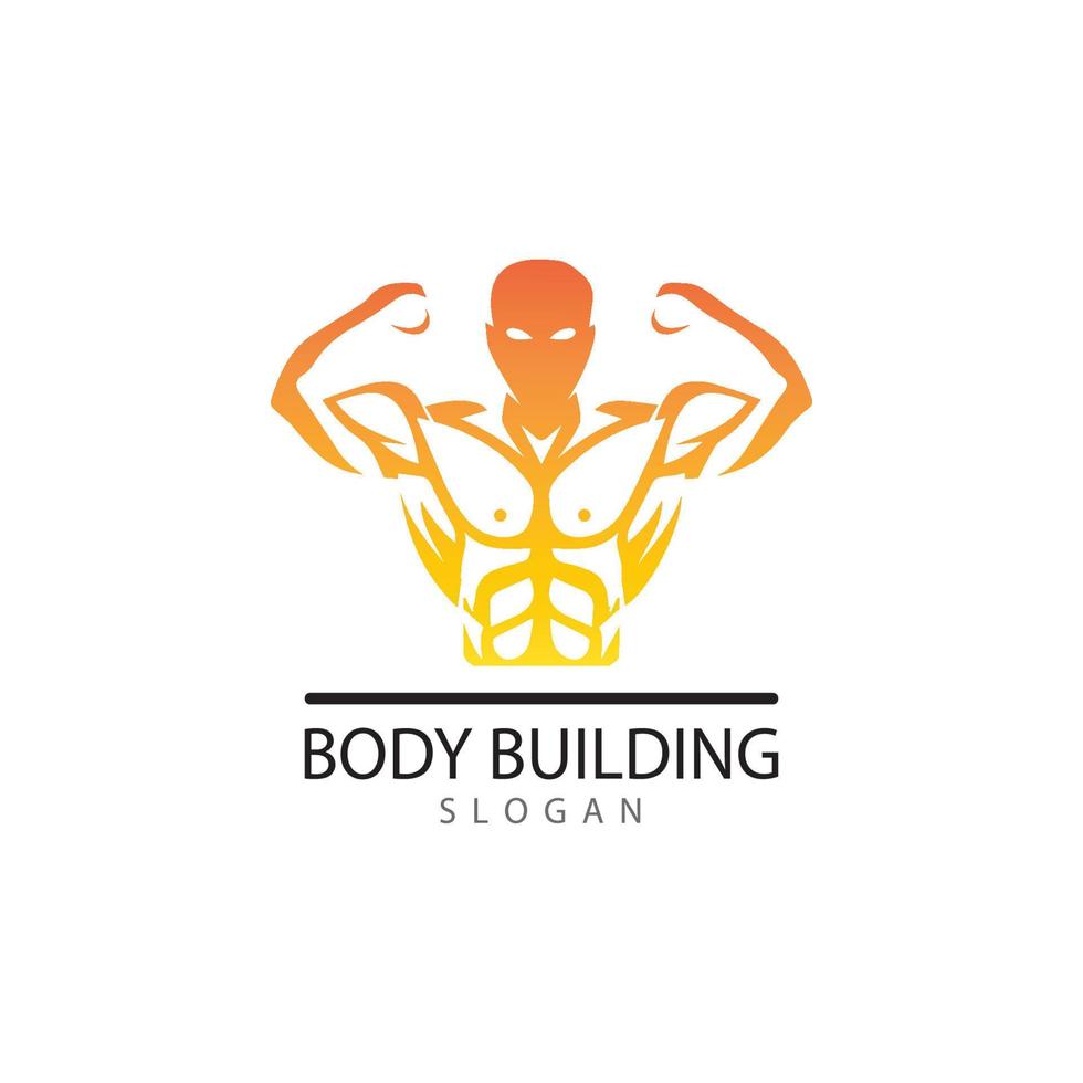 Vector object and Icons for Sport Label  Gym Badge  Fitness Logo Design