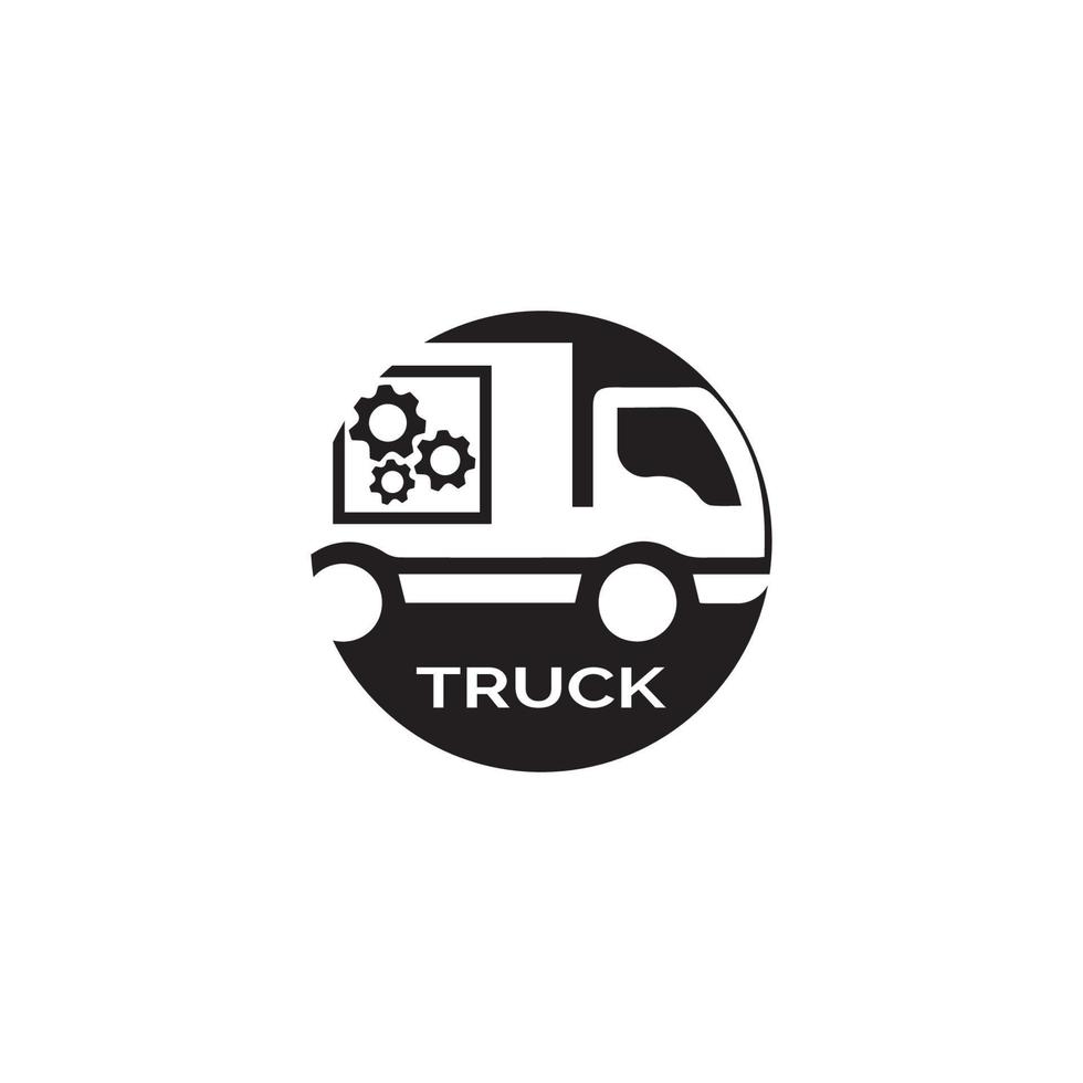 Truck icon ilustration vector template