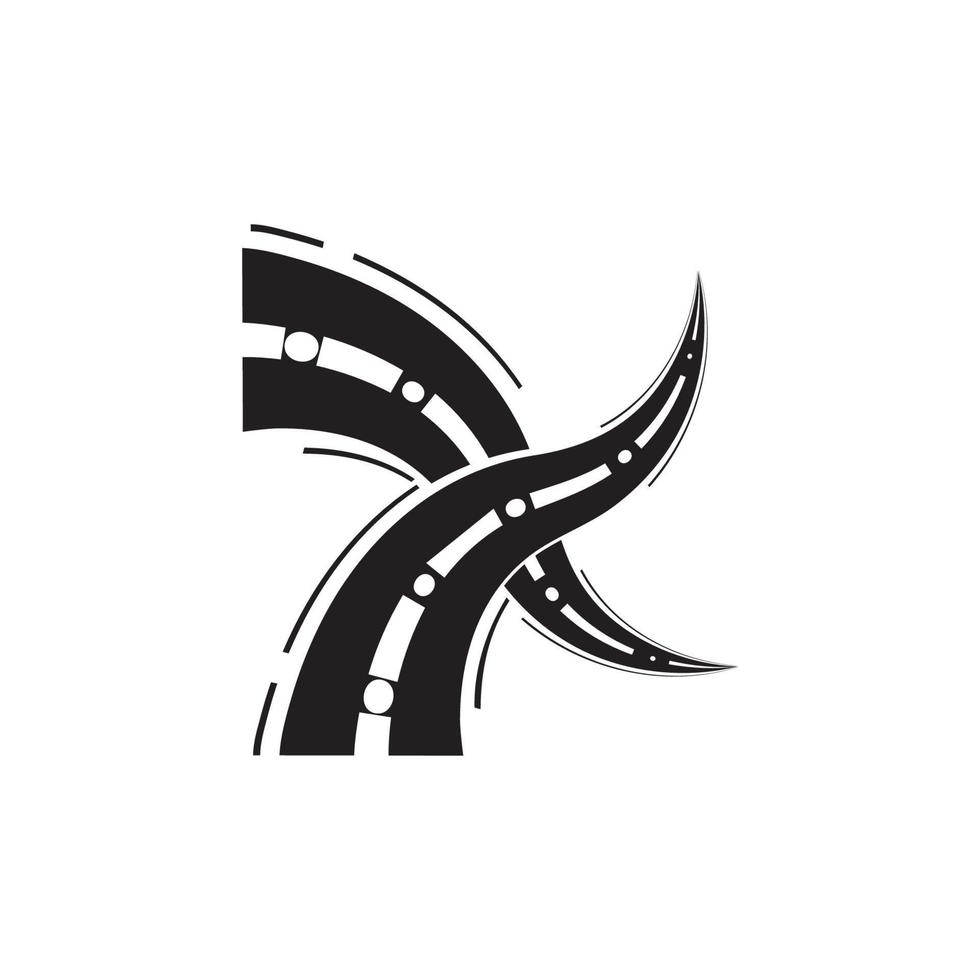 Way vector icon illustration design template