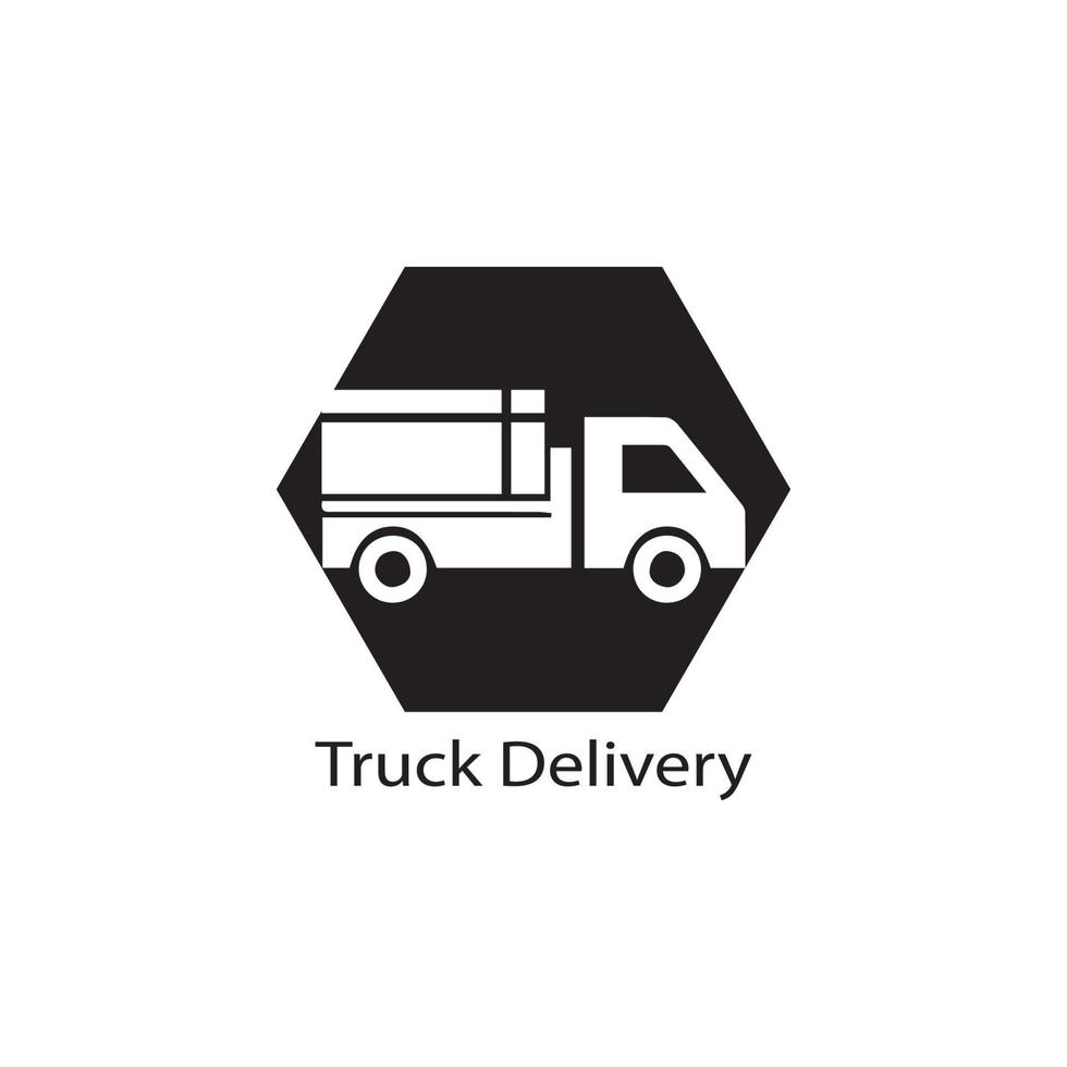 Truck icon ilustration vector template