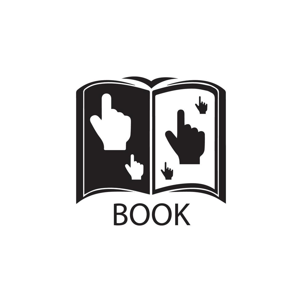 Book Education Logo Template vector illustration design