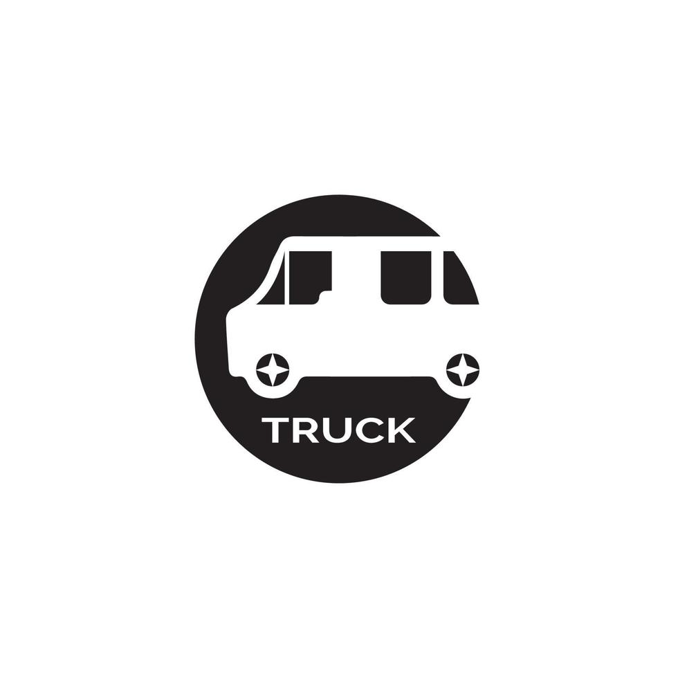 Truck icon ilustration vector template