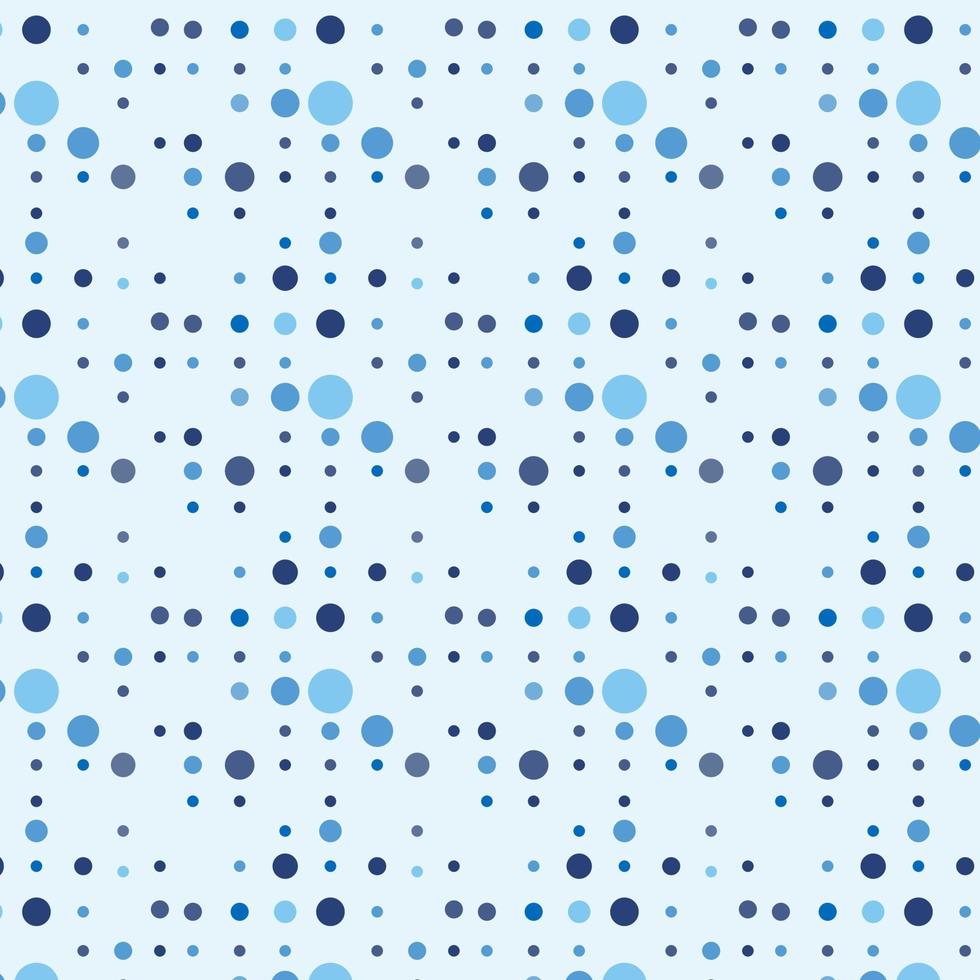 Modern repeating seamless pattern of repeat round shapes. black and white circle dot stylish texture vector