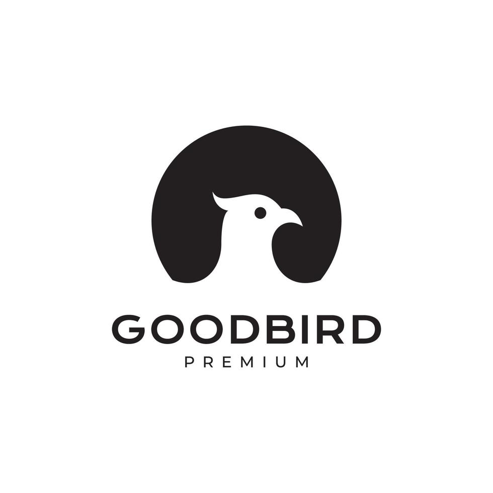 vector de diseño de logotipo de pájaro aguilucho