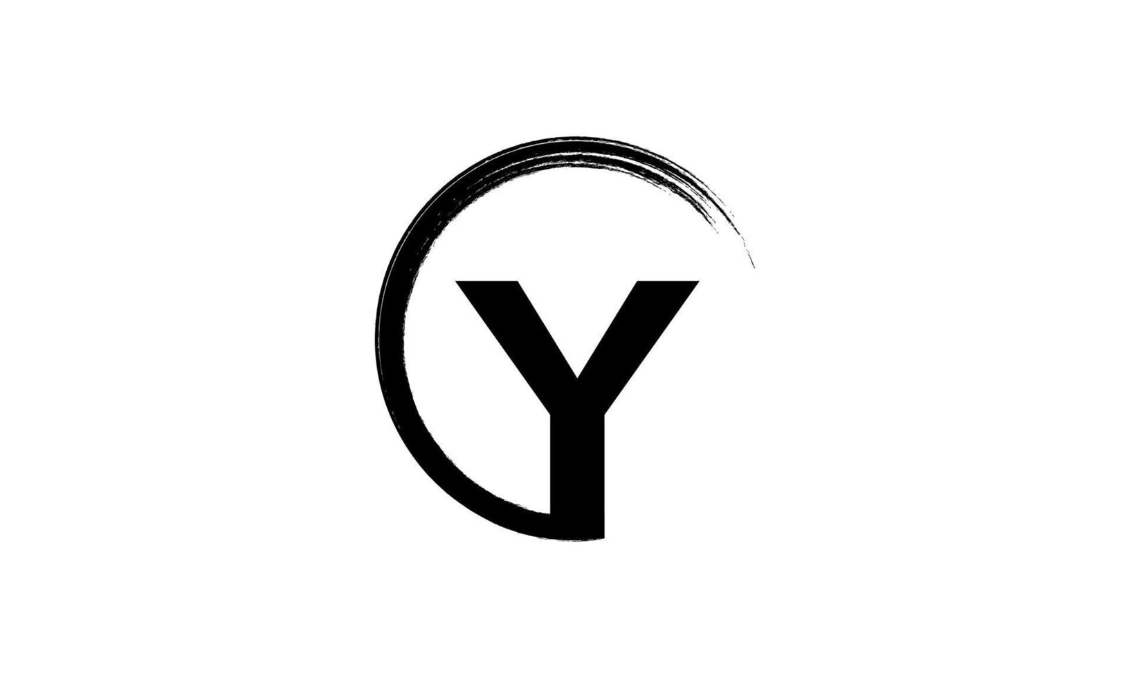 Y logo design vector free vector template