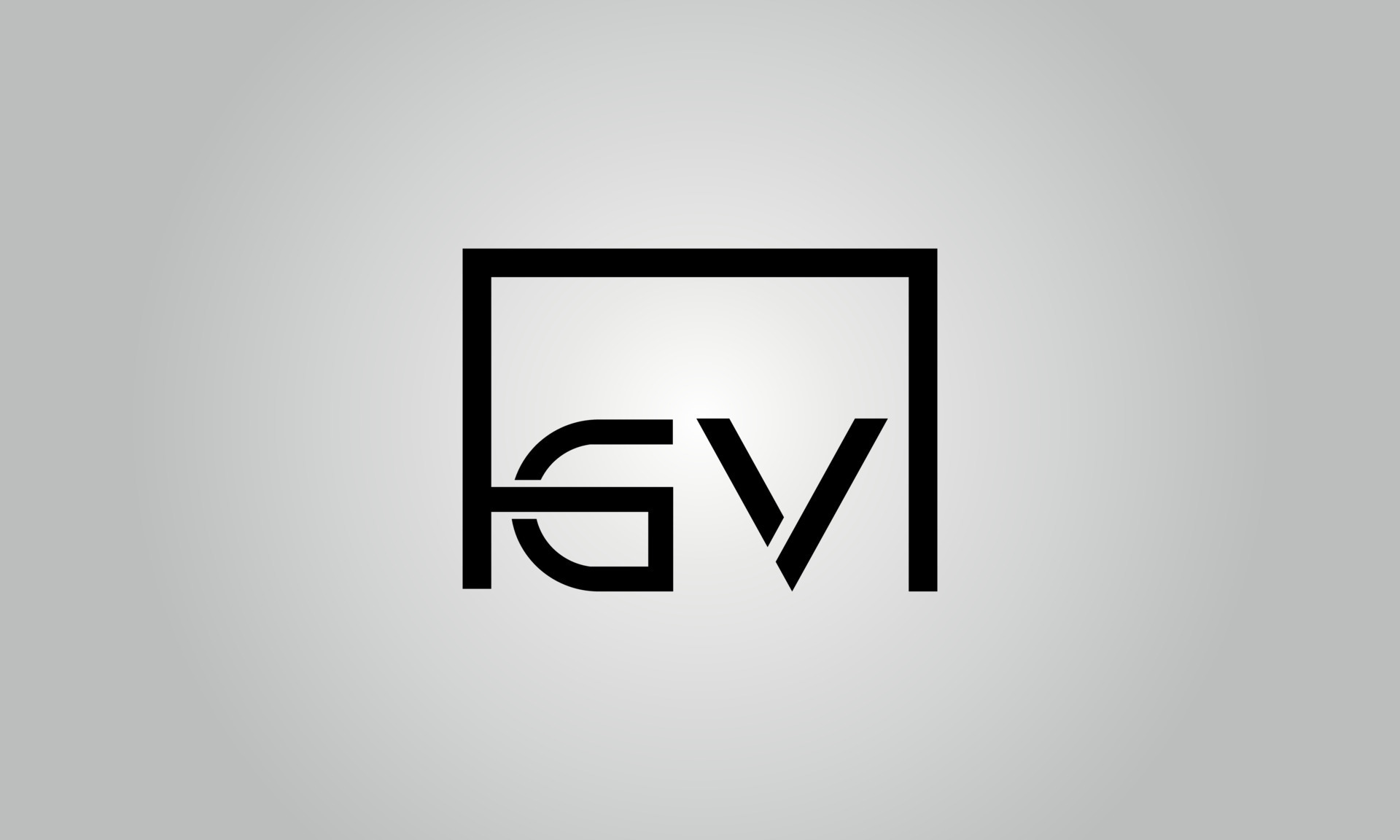 GV logo. GV design. Blue and red GV letter. GV letter logo design ...