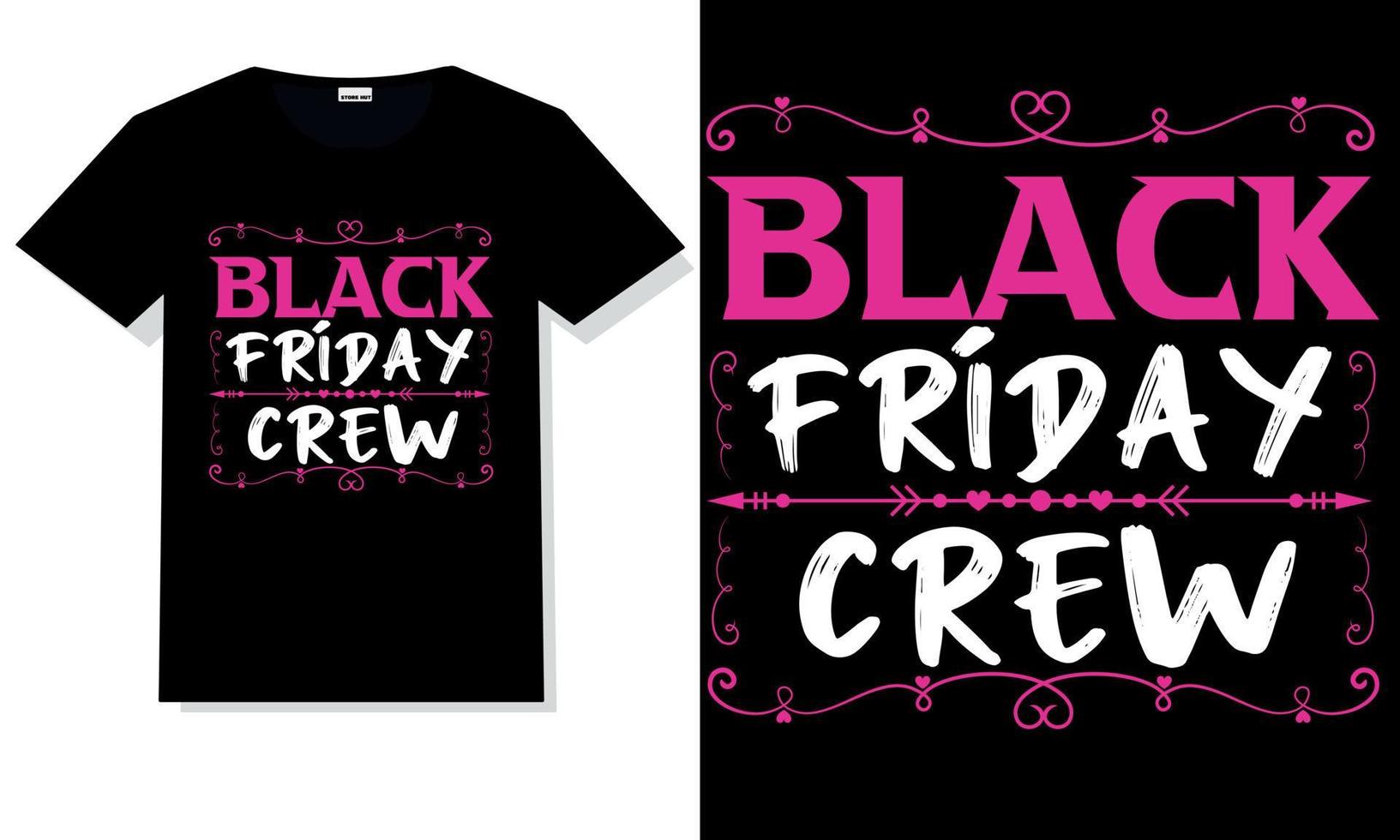 trendy black Friday t shirt design bundles vector
