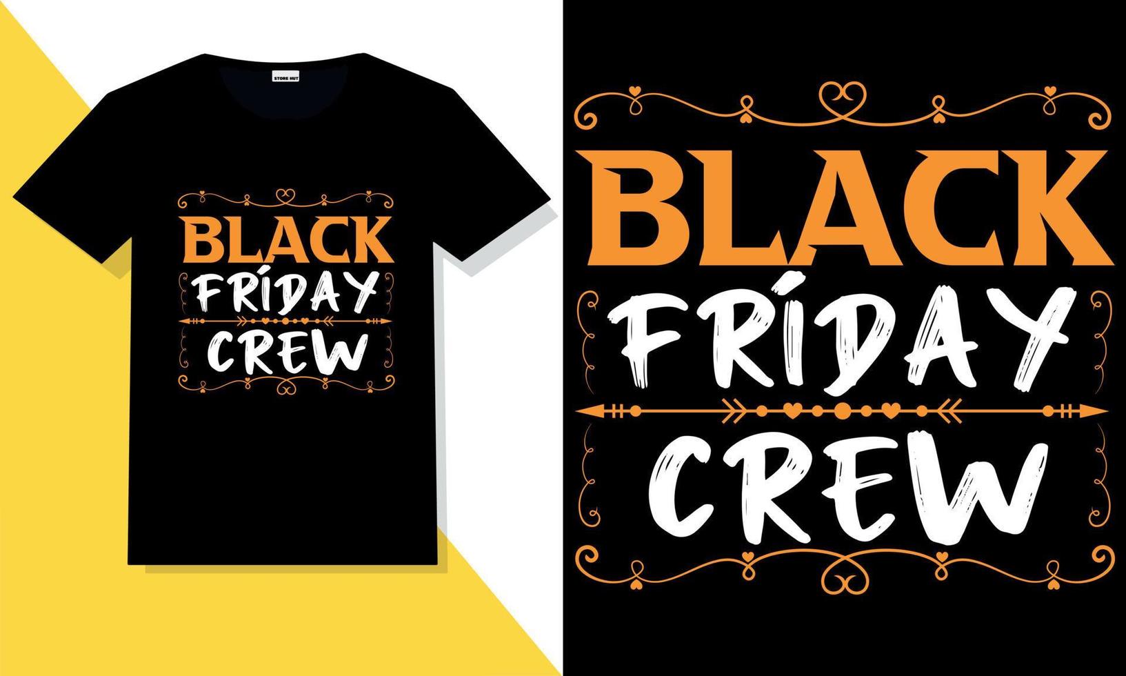 trendy black Friday t shirt design bundles vector