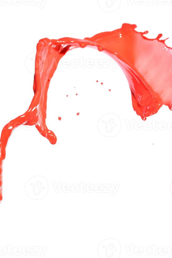 Colors on a white surface photo