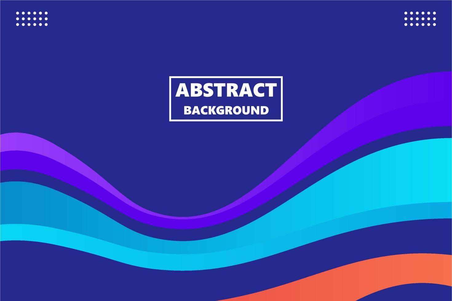 Abstract dynamic blue background vector