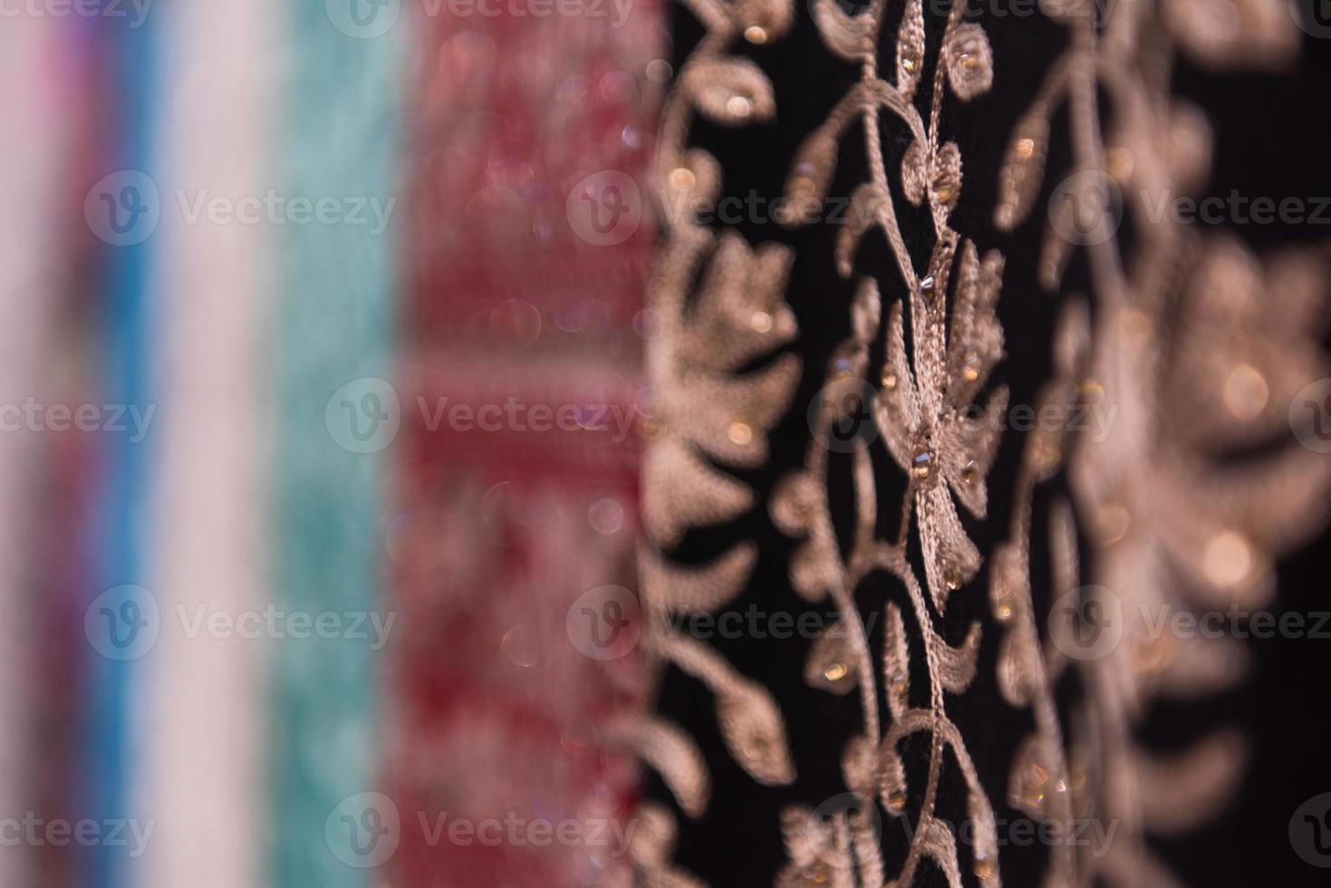multicolored textile view photo