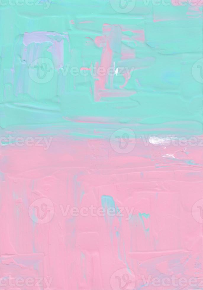 Abstract pastel green and pink background, hand painted 11326949 Stock