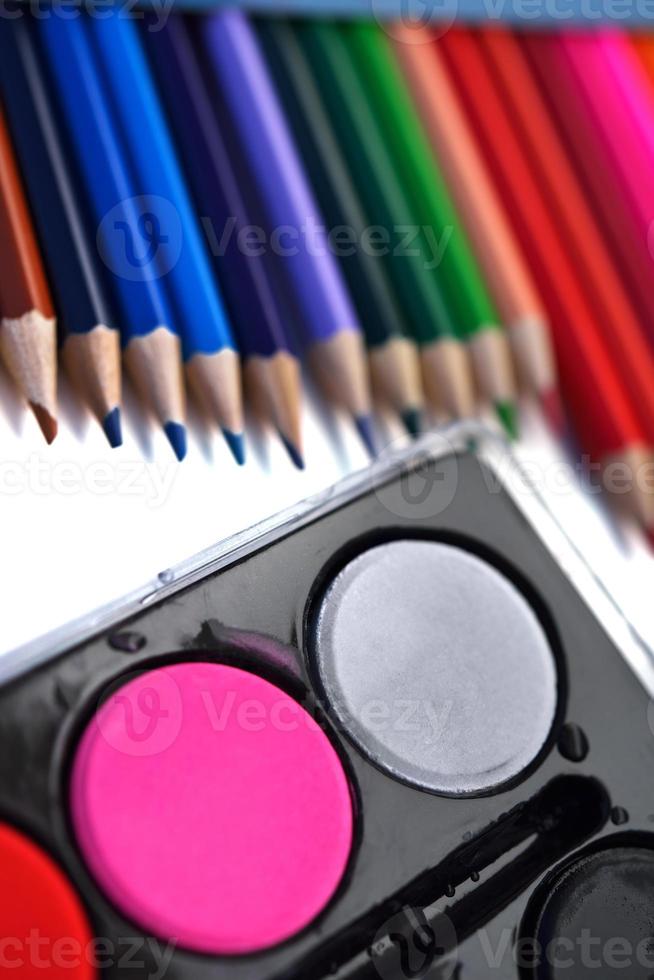 Art supplies view photo