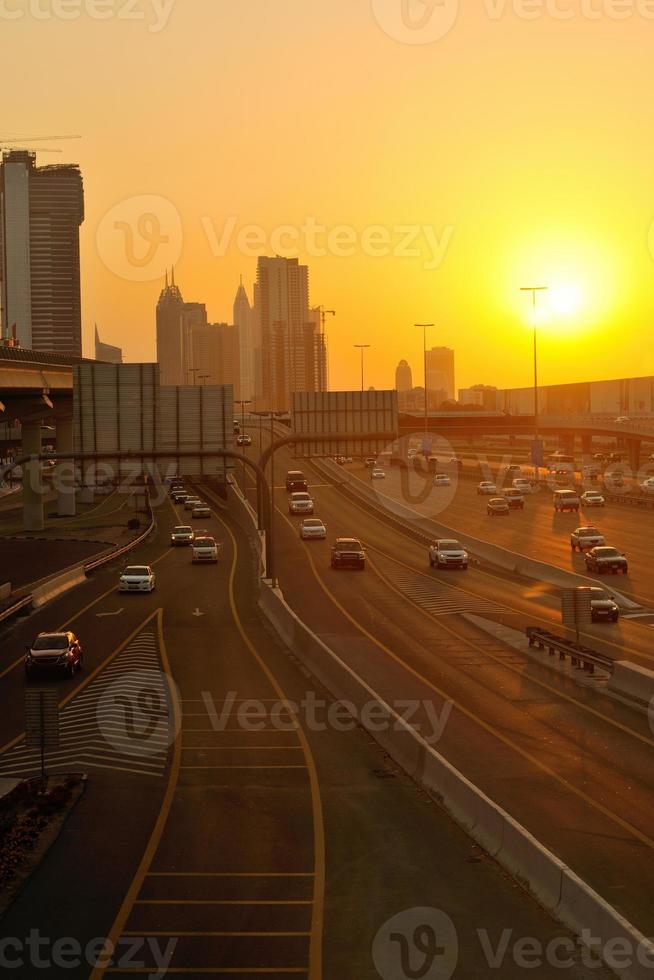 city traffic view photo