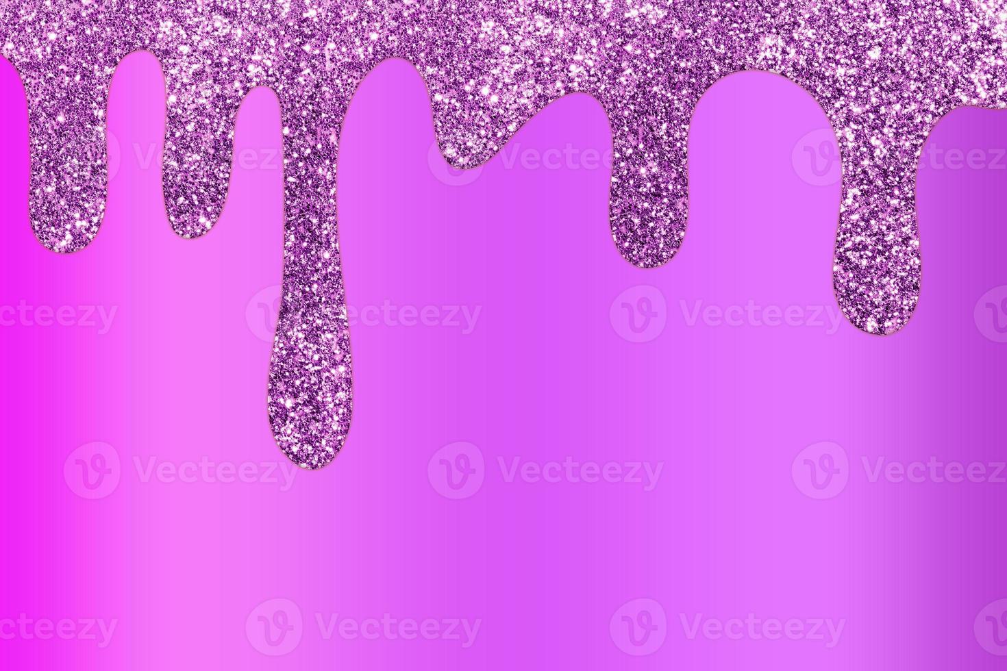 Purple dripping glitter background, Dripping Glitter Background photo