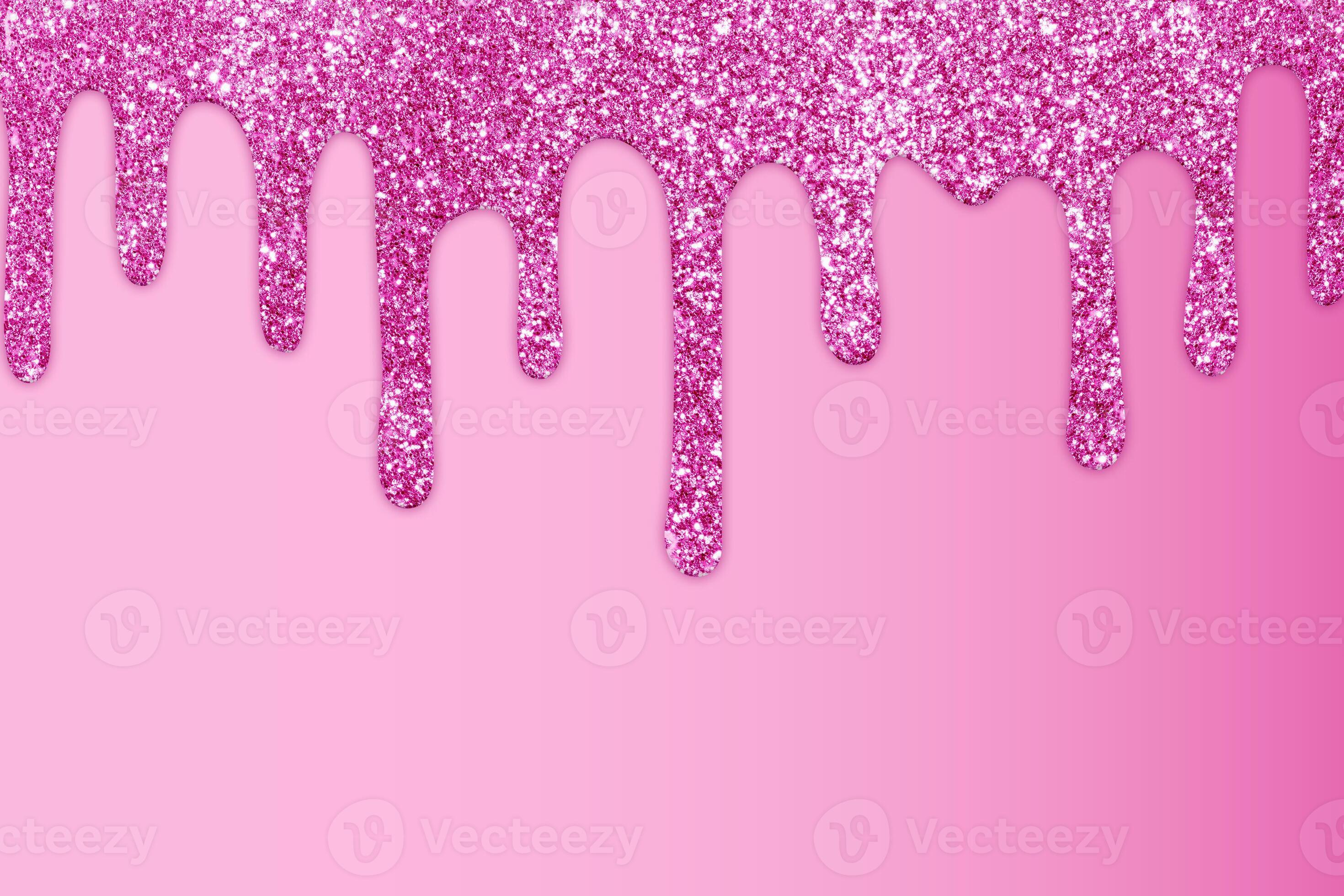 Pink Dripping Glitter Background 11331728 Stock Photo at Vecteezy