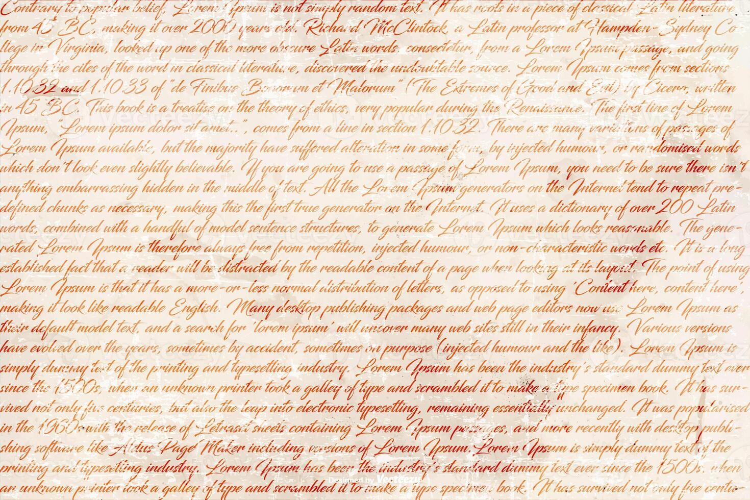 Vintage Script Background, Old Script Background photo