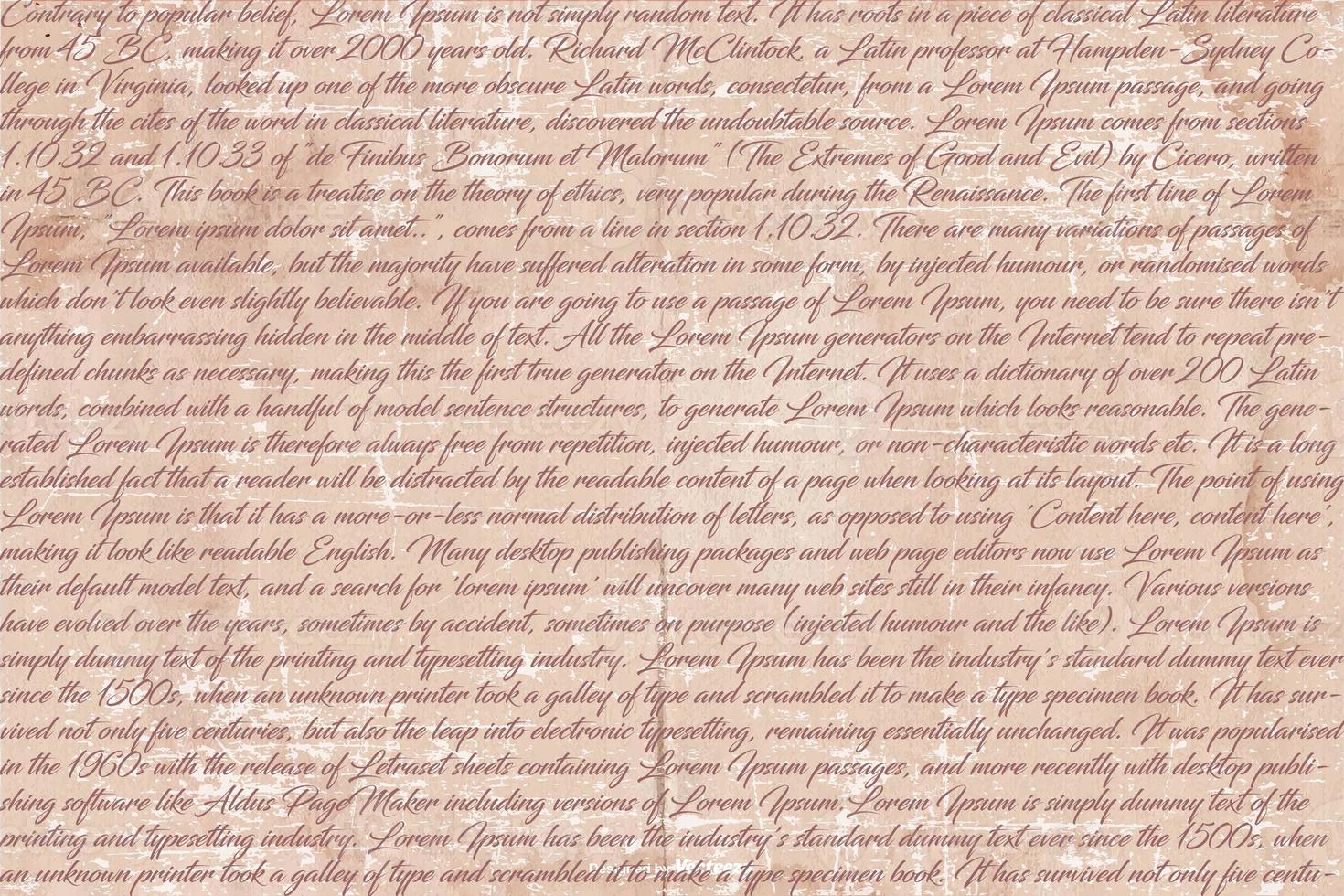 Vintage Script Background, Old Script Background photo