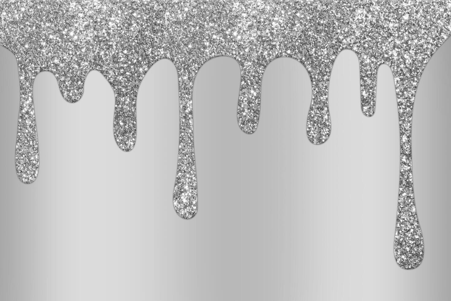 Silver dripping glitter background, Dripping Glitter Background photo