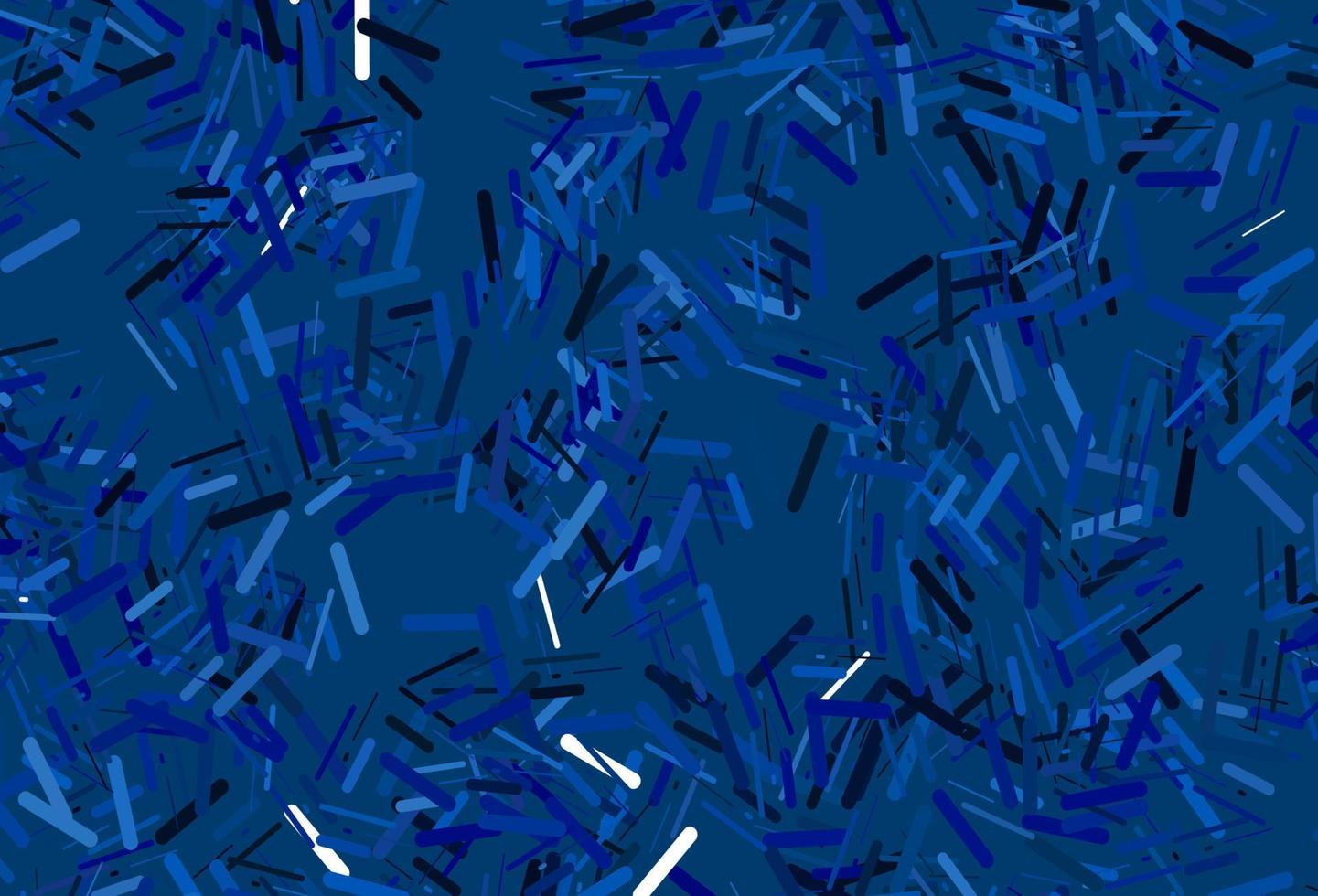 Dark blue vector template with repeated sticks.
