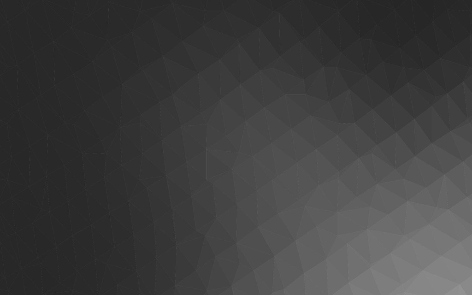 Dark Silver, Gray vector low poly layout.