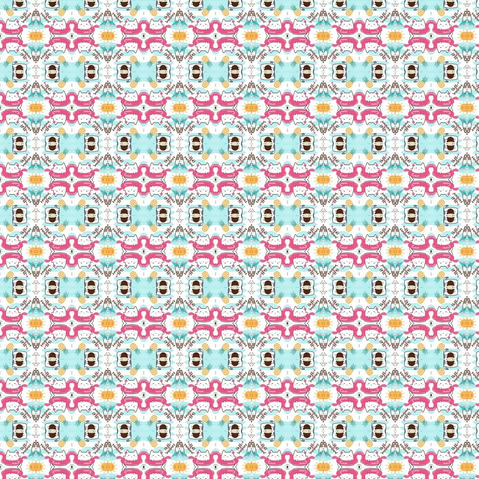 Multicolor Pattern Background,Unique Pattern Background. photo