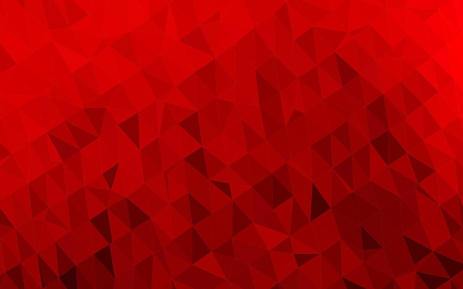 Light Red vector low poly cover.