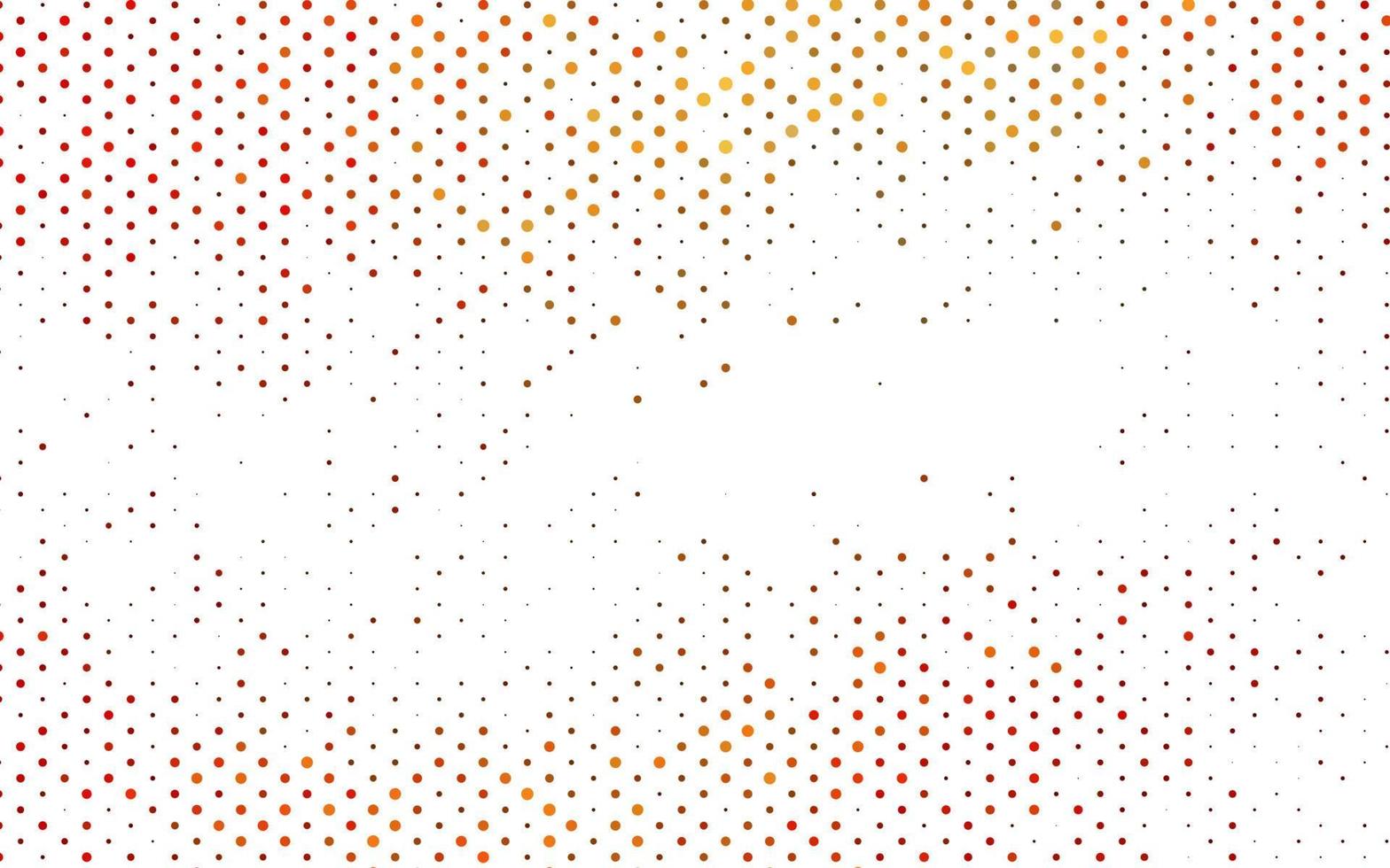 Light Red, Yellow vector template with circles.