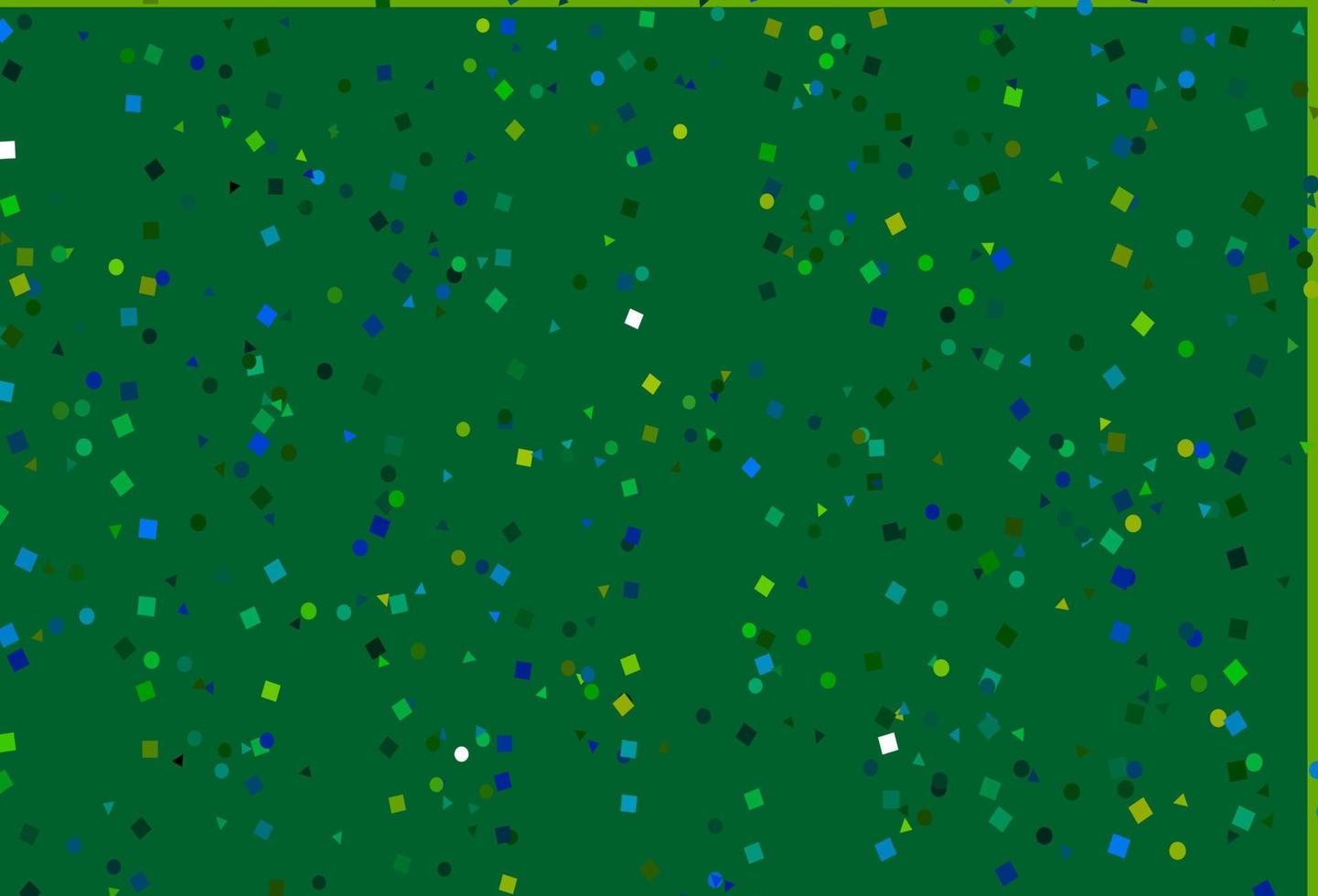 Light Blue, Yellow vector layout with circles, lines, rectangles.