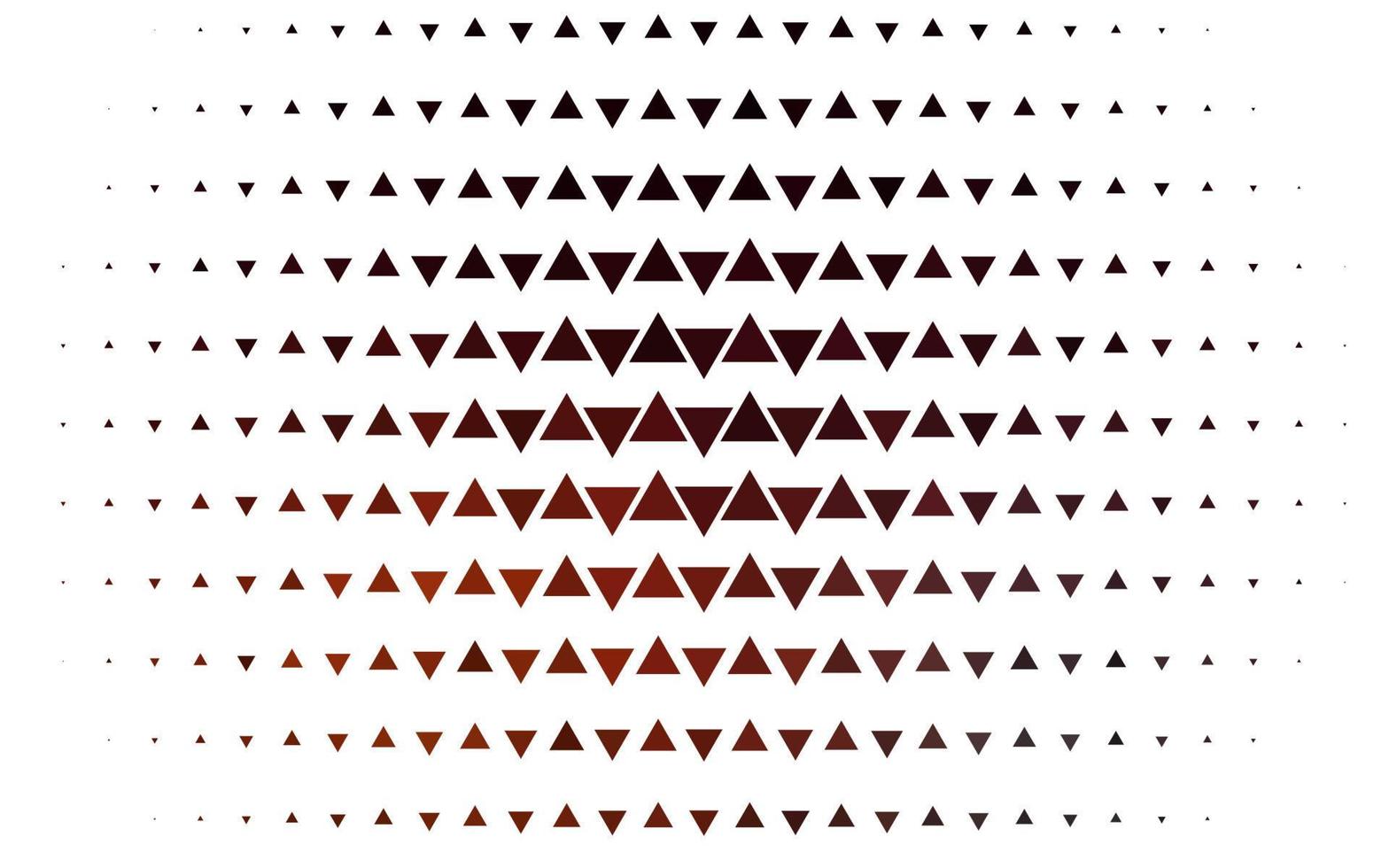 Light Red vector texture in triangular style.